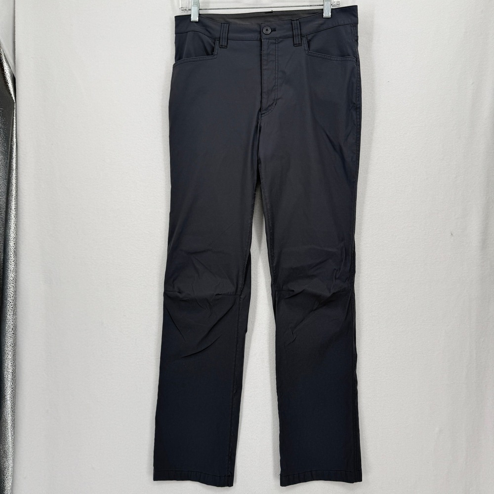 Eddie Bauer Tech Pants Mens 32x32 Gray Stretch‎ Hiking Outdoor